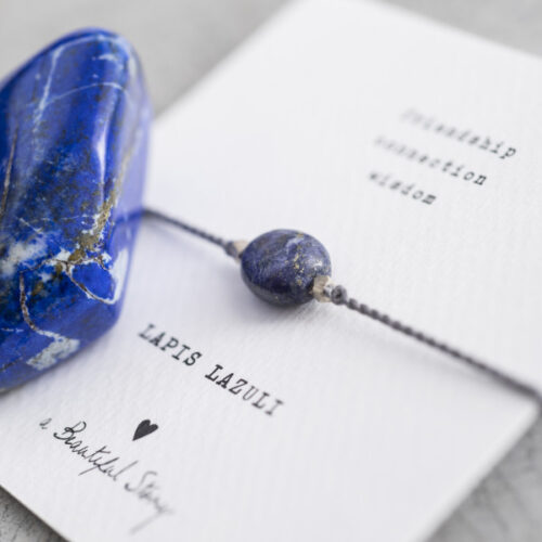 Gemstone Card Lapis Lazuli