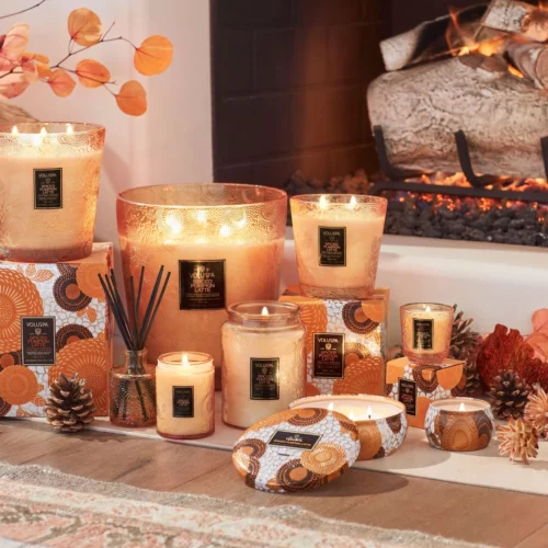 Spiced Pumpkin 5 Wick Hearth Geurkaars