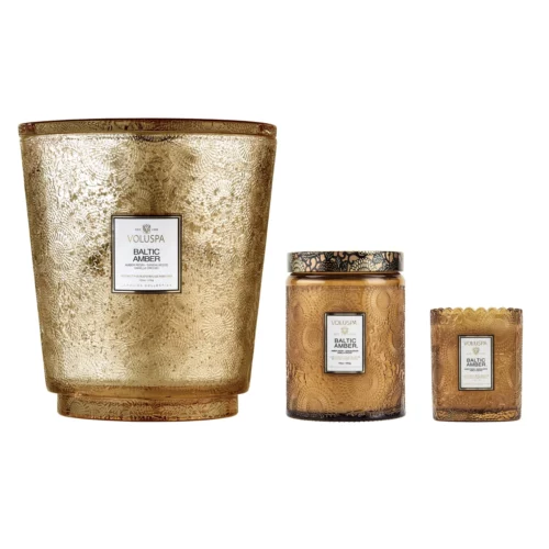 Baltic Amber 5 Wick Hearth Geurkaars