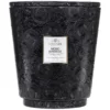 Moso Bamboo 5 Wick Hearth Geurkaars