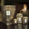 Gilt Pomander & Hinoki 5 Wick Heart Geurkaars