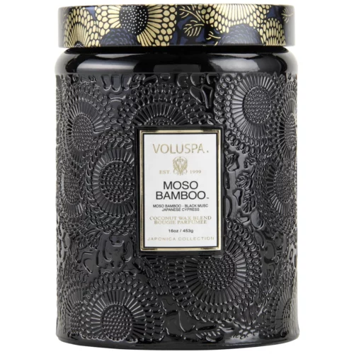 Moso Bamboo Big Jar Geurkaars