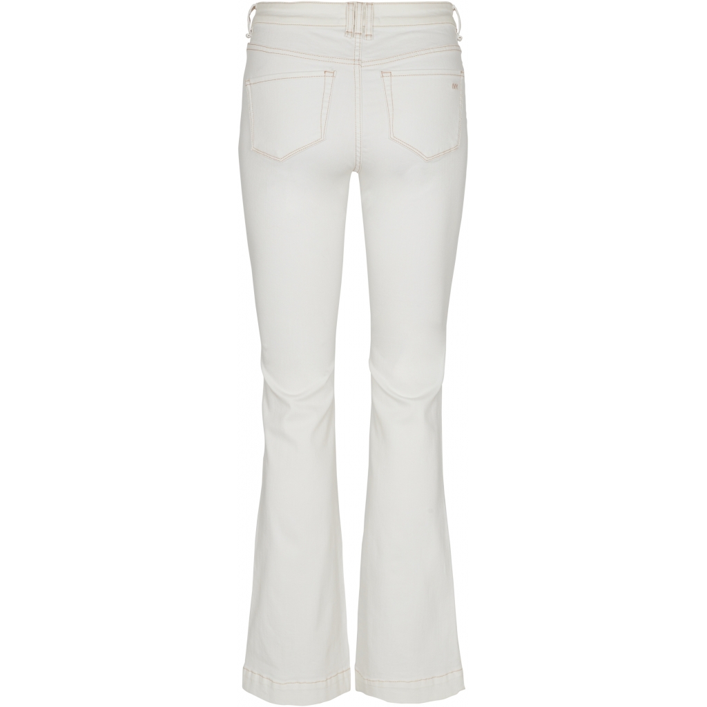 Tara Flare Jeans Ecru