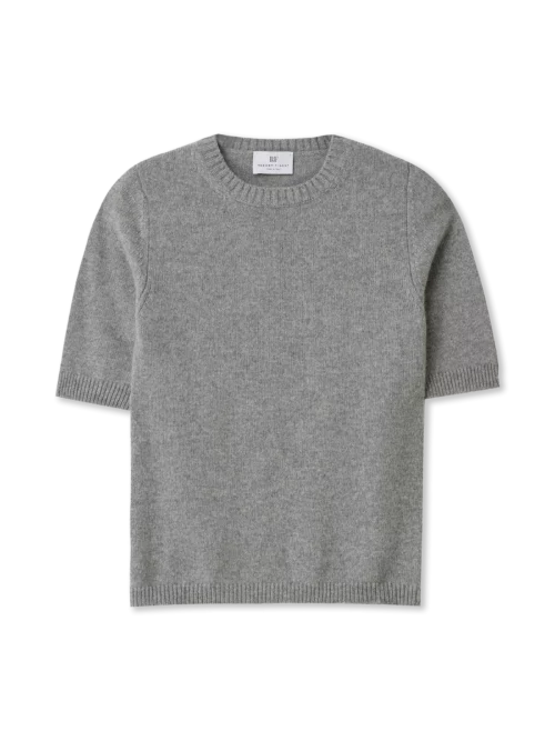 Cashmere Tee Grey