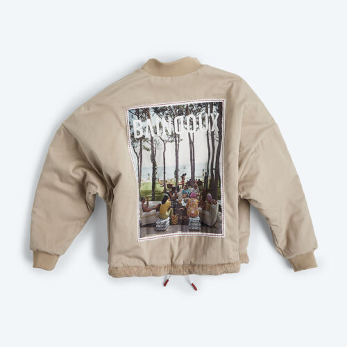 Sunset Reversible Bomber Sand