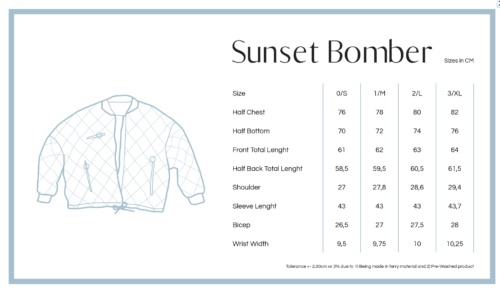 Sunset Reversible Bomber Sand