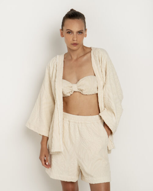 Kimono Terry Ecru 460031