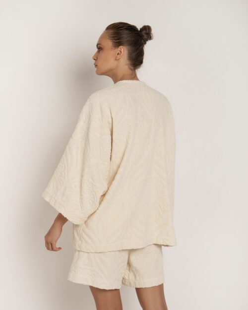 Kimono Terry Ecru 460031