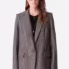 Tilia Blazer bruin dessin