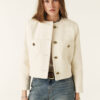 Meredith blazer ecru