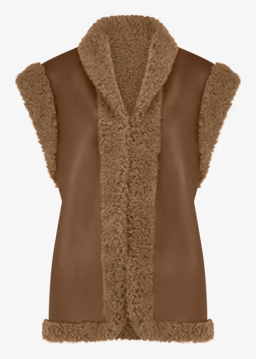 Nerine Teddy Wool Gilet