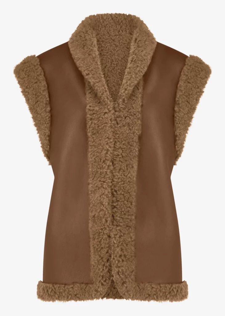 Nerine Teddy Wool Gilet
